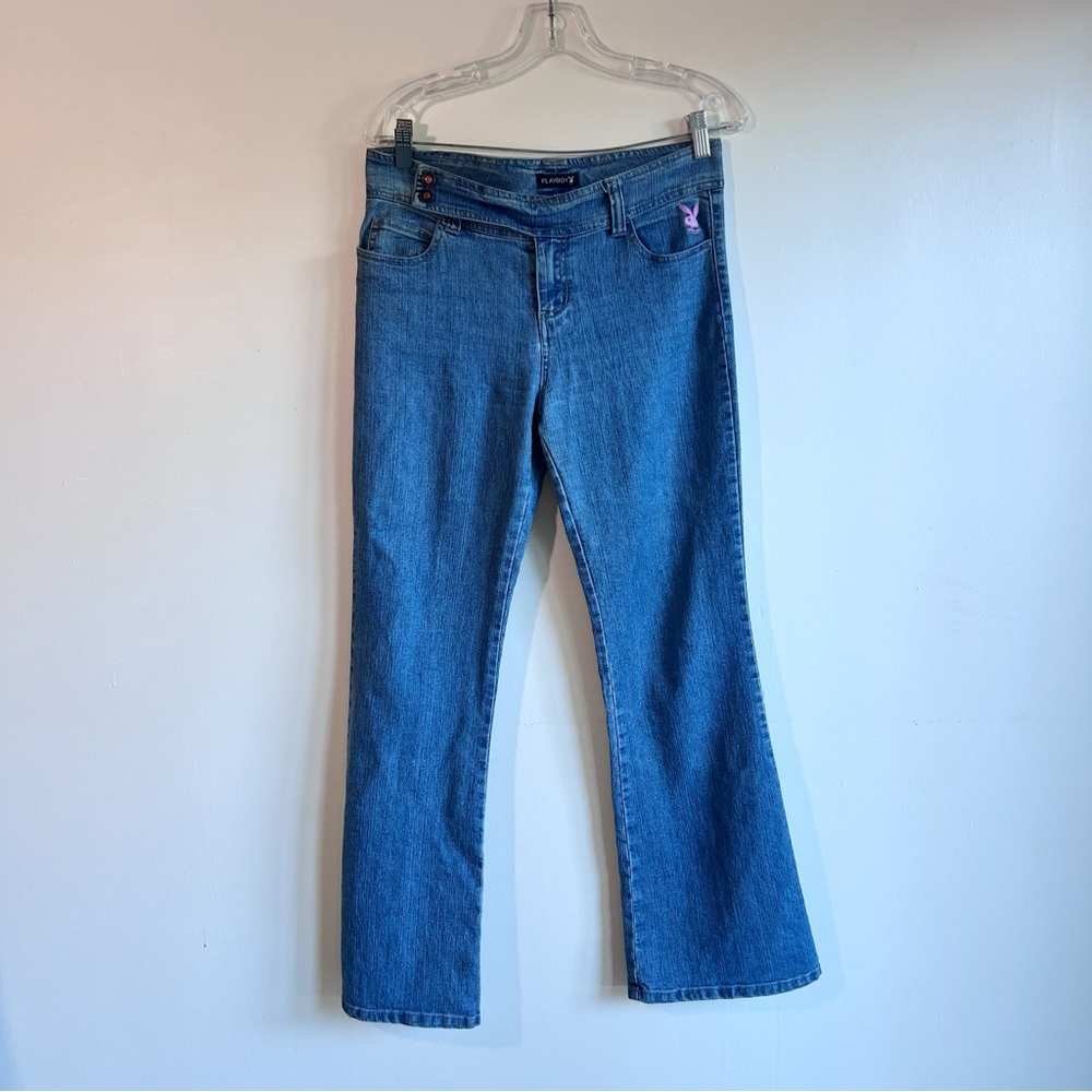 Vintage Lowrise Y2K Bootcut Playboy Denim